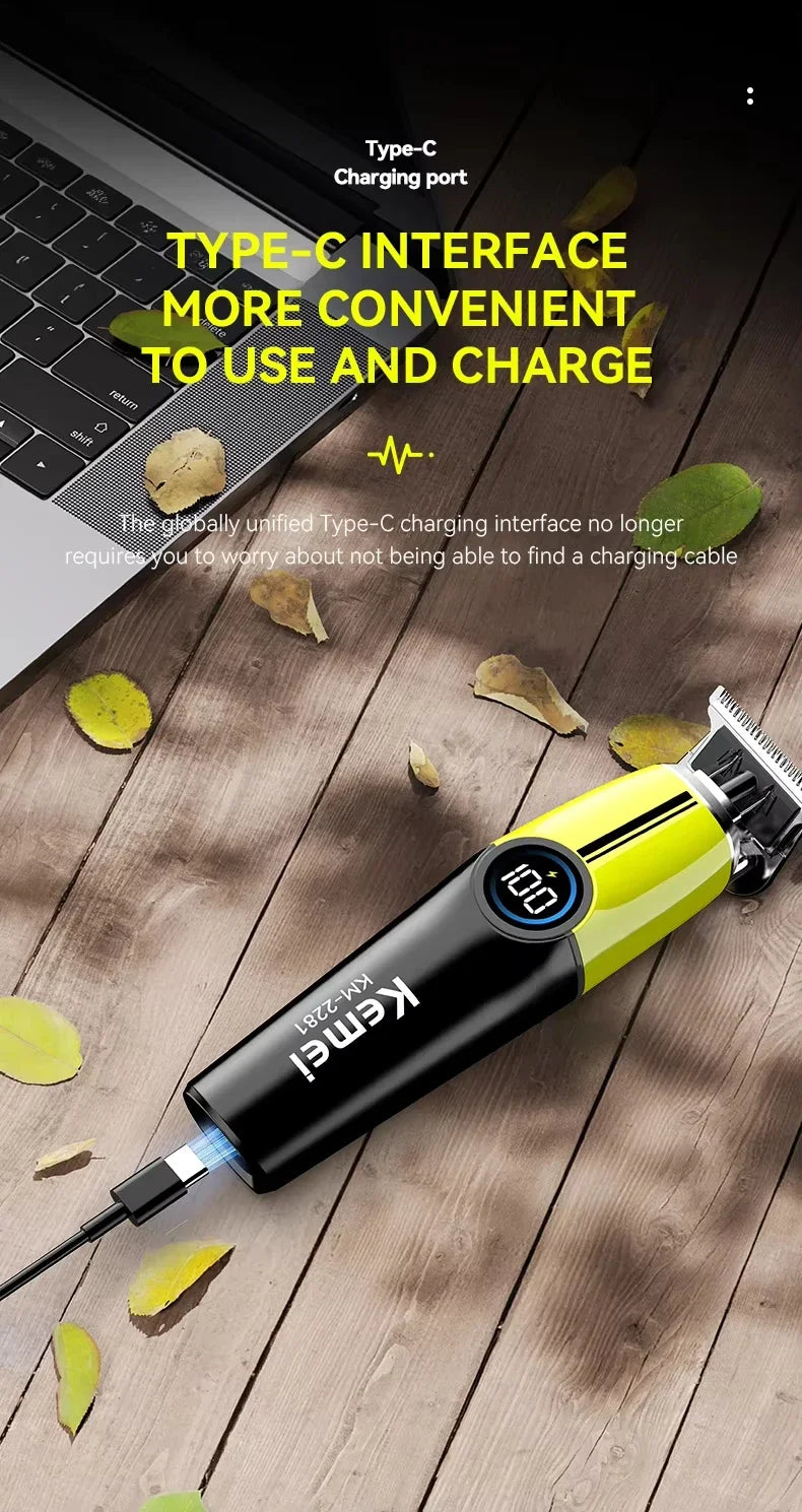 Kemei KM-2035 10W Big Power Electric Hair Clippers KM-2281 Kit