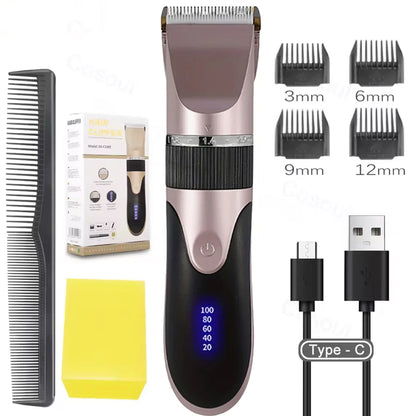 Hair Trimmer Clipper For Man Electric With Limit Comb