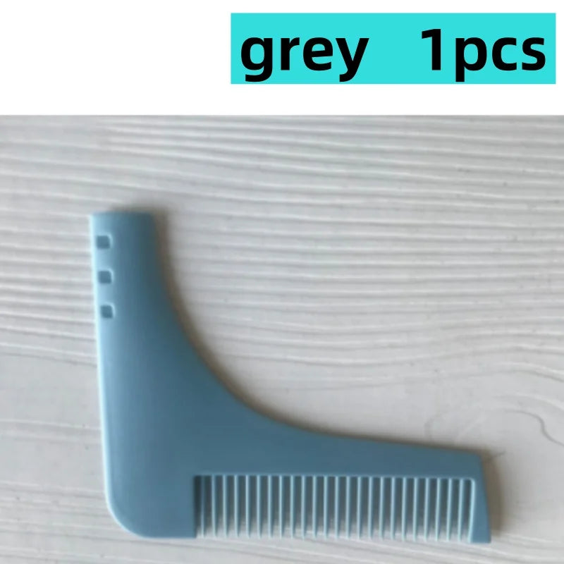 Men's Beard Comb Hairdressing Beard Care Styling Template