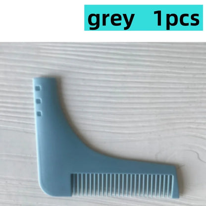Men's Beard Comb Hairdressing Beard Care Styling Template