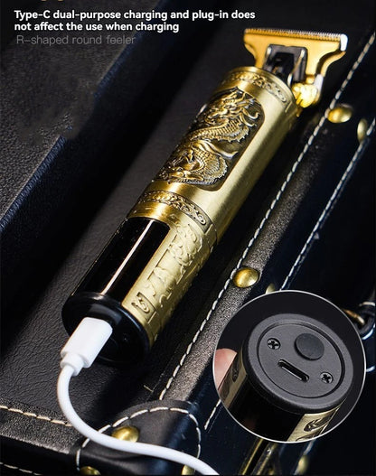 Professional 3-speed adjustment scissors beard trimmer