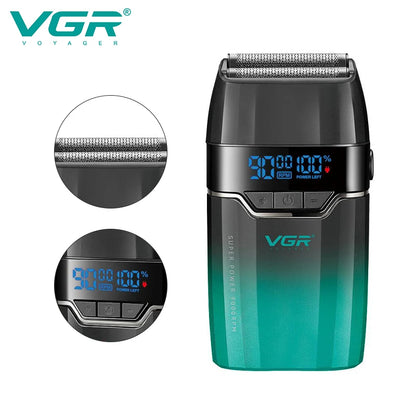 VGR New Shaver Gradient Color Body High end Hair Trimmer V-308