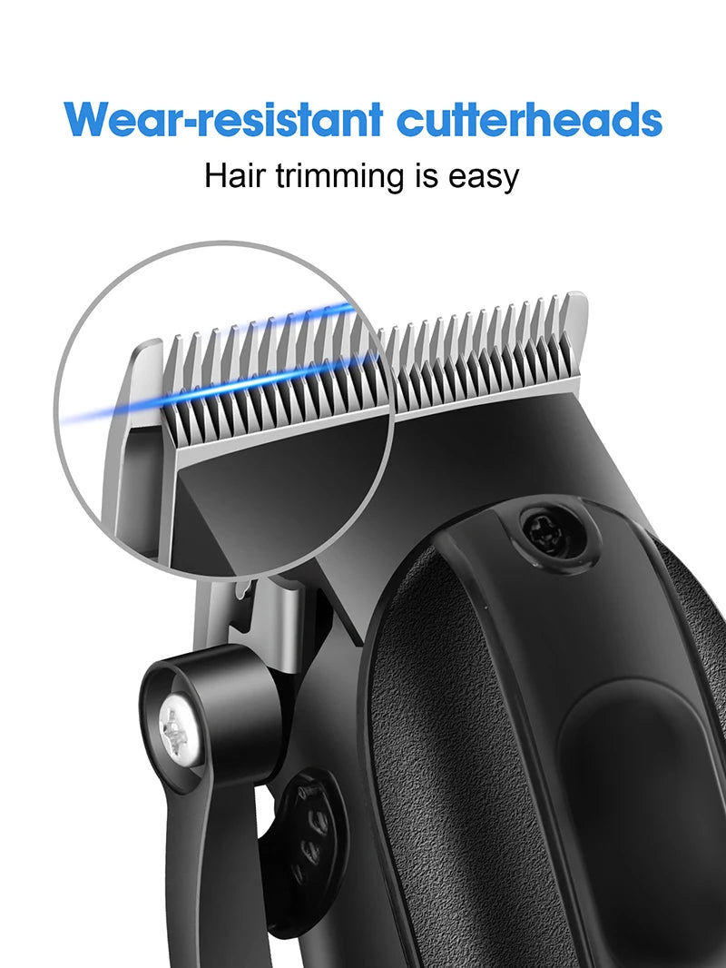 Professional Men Electric Hair Clipper Barber Finish Cutting Machine