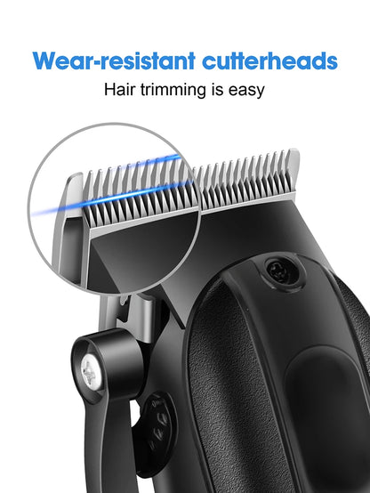 Professional Men Electric Hair Clipper Barber Finish Cutting Machine