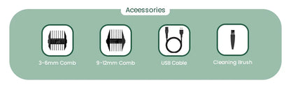 Men's Electric Groin & Body Shaver Trimmer