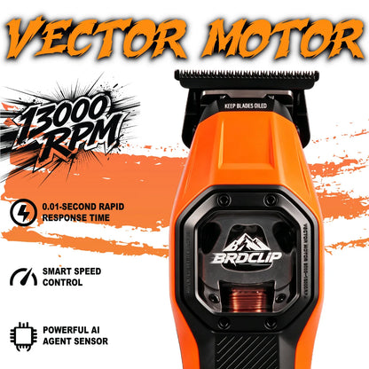 New Professional BRDCLIP Salon Barber Kit Hair Clipper