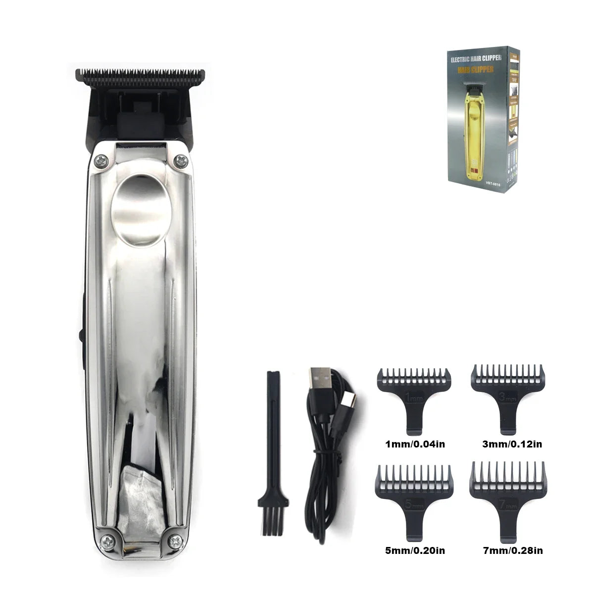 Hair Trimmer for Men Professional DLC Blade T-Blade Zero Gapped