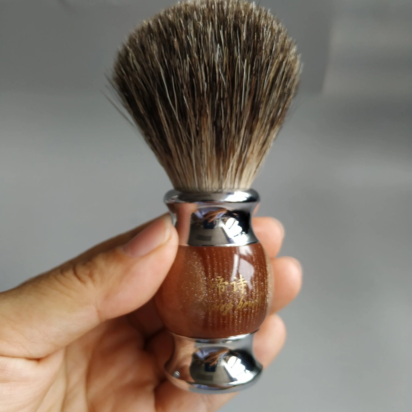 High Quality Badger Hair Resin Shaving Brush for Man