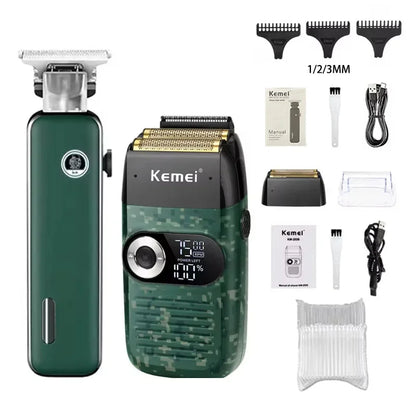 Kemei KM-2027 KM-5098 Professional Hair Clipper and Beard Trimmer