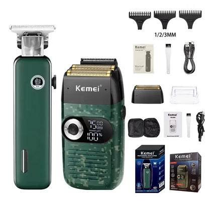Kemei KM-2027 KM-5098 Professional Hair Clipper and Beard Trimmer