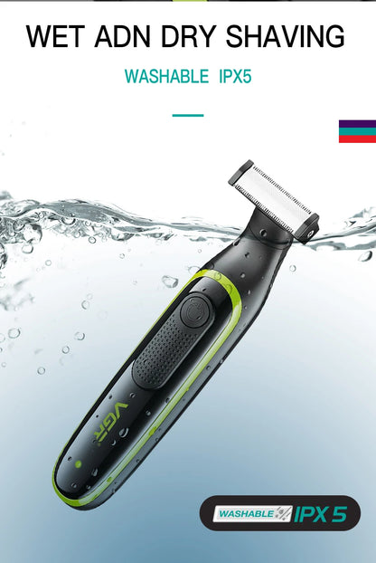 VGR Hair Trimmer Rechargeable Razor Waterproof Shaver V-017