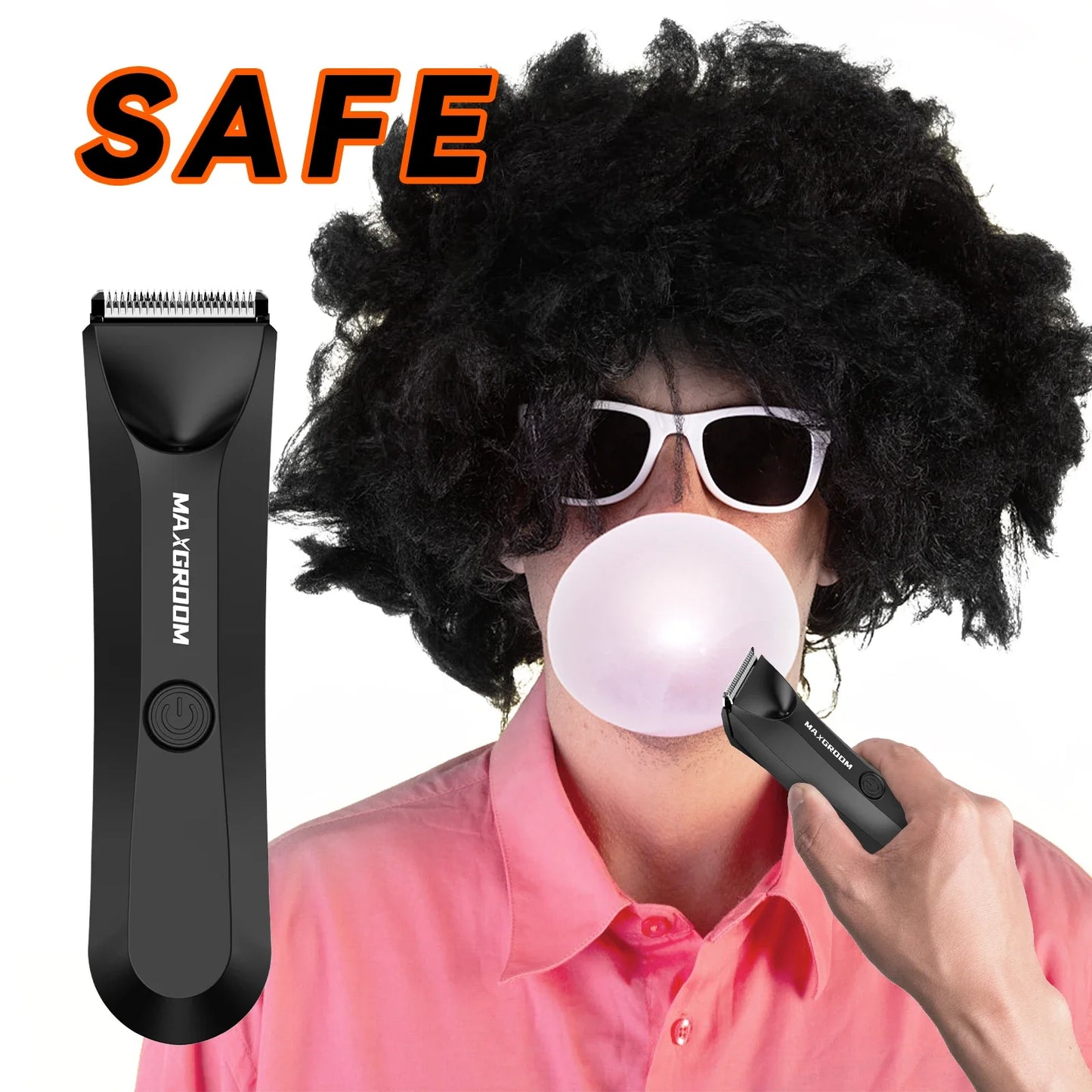 Body Hair Trimmer Shaver for Men Ball Trimmer
