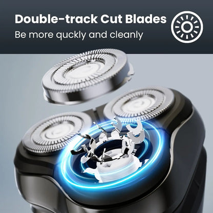 Electric Razor for Men Cordless Wet/Dry Rotary Shaver
