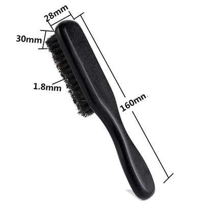 Wild Boar Bristles Material Beech Beard Brush Shaving