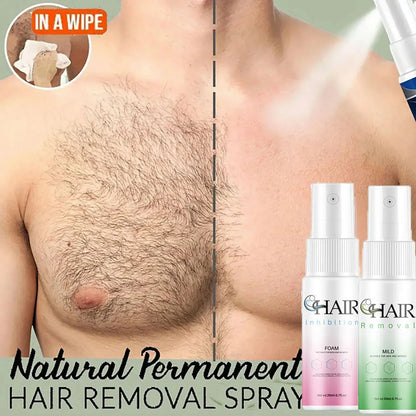 2 Minutes Fast Hair Removal Spray Painless Hair Growth