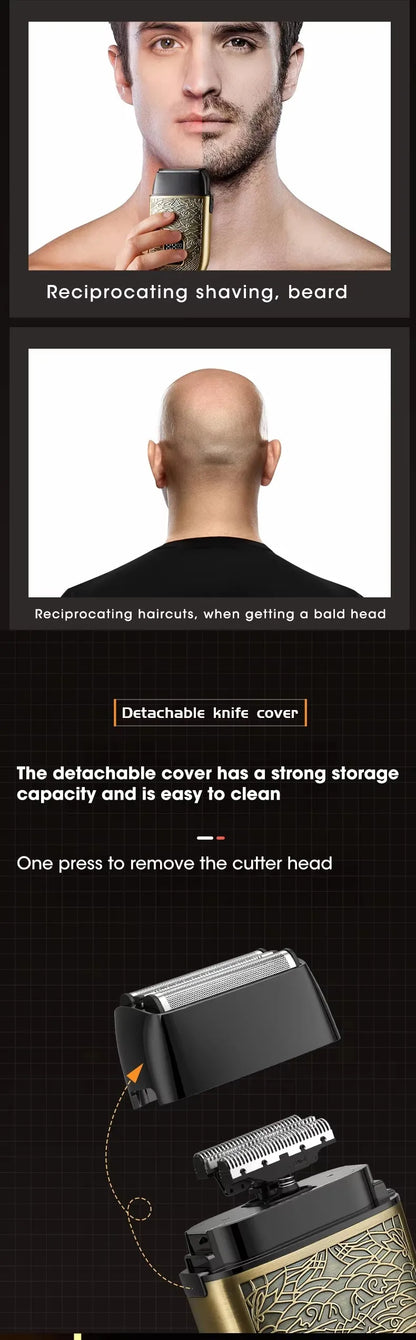 4D LK3010 All Metal IPX6 Waterproof Electric Shaver