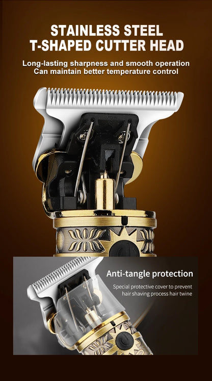 Resuxi 740 All Metal Hair Clippers Ears Nose Hair Trimmer