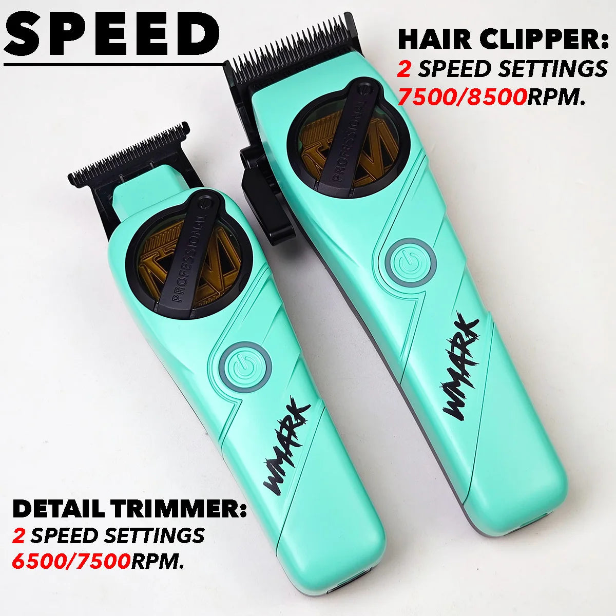 WMARK NG-8613KIT Professional Hair Clipper Trimmer Two Speeds