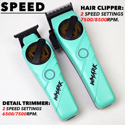 WMARK NG-8613KIT Professional Hair Clipper Trimmer Two Speeds