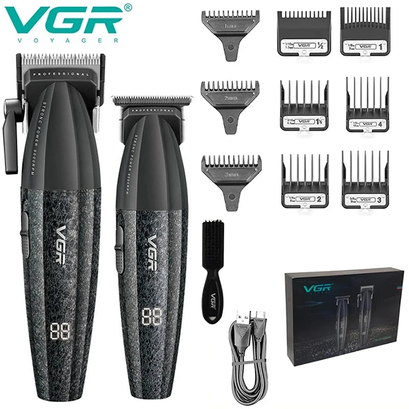 VGR Professional Hair Trimmer Barber Electric Hair Clipper V-640