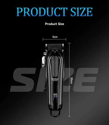 KM-PG1071 Electric Hair Clipper UBS Cordless Beard Trimmer