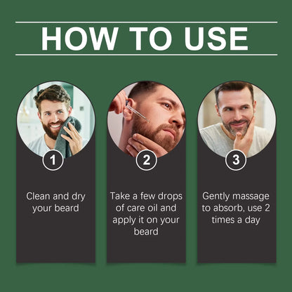 Men Beard Nourishing Oil Trim Care Beard Growth Oil