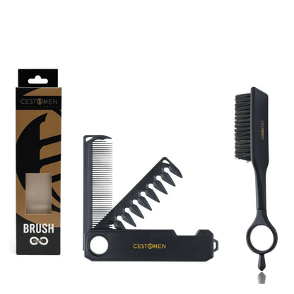 360°Rotatable Ring Folding Comb & Brush Set