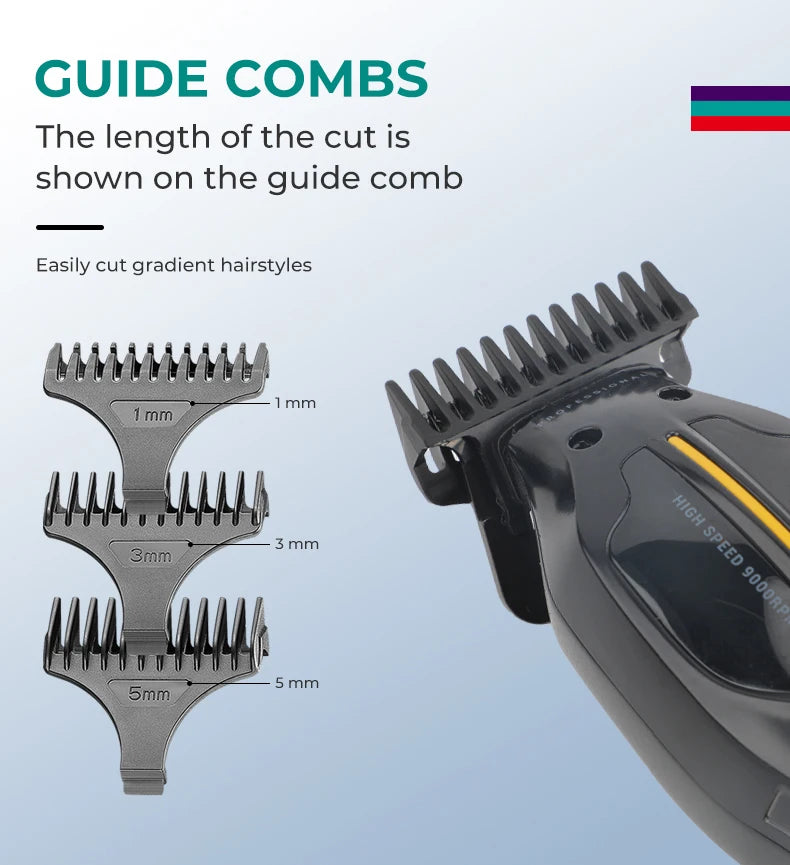 VGR Hair Trimmer Professional 9000 RPM Hair Clipper V-226