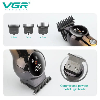 Original VGR Professional Hair Trimmer For Men Adjustable Clipper