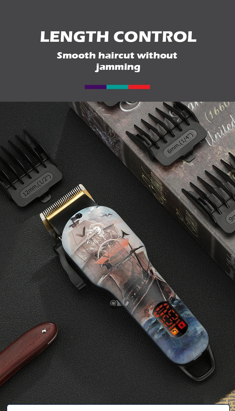 Original VGR Professional Adjustable Hair Clipper