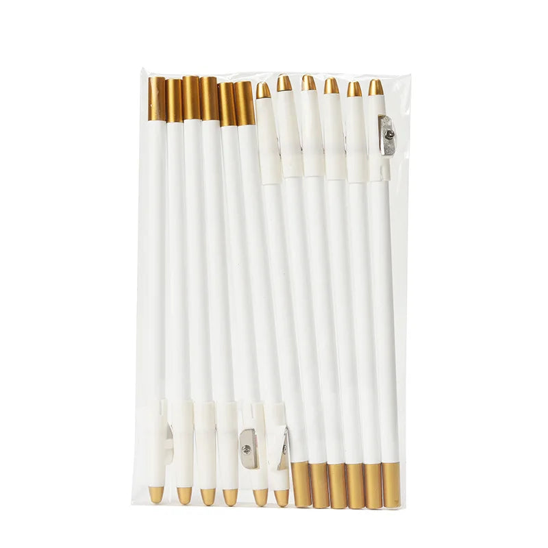 White Barber Beard Pencil Edge Hairline Trace Hair Shape