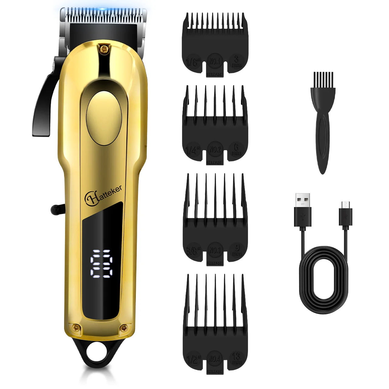 HATTEKER professional Hair Clipper Adjustable Blade for Men