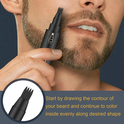 Beard Pen Barber Pencil Facial Hair Styling Eyebrow Tool