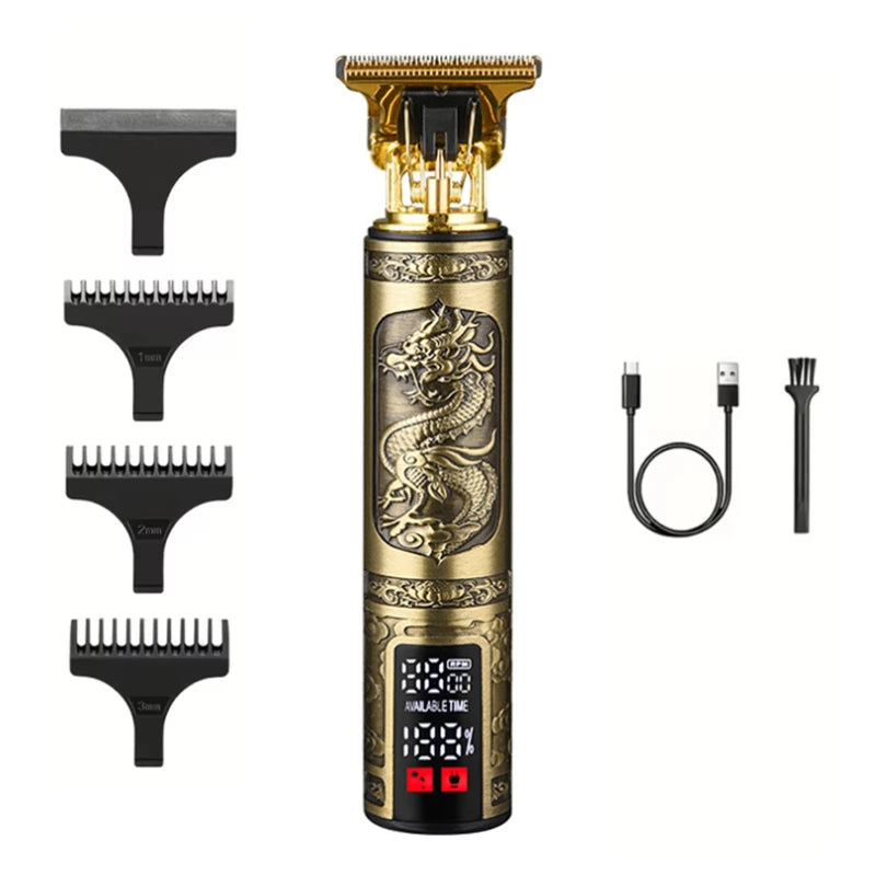 Professional 3-speed adjustment scissors beard trimmer