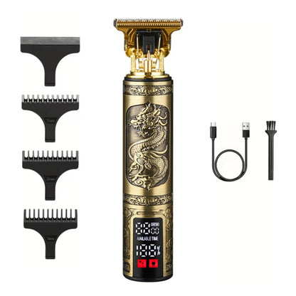 Professional 3-speed adjustment scissors beard trimmer