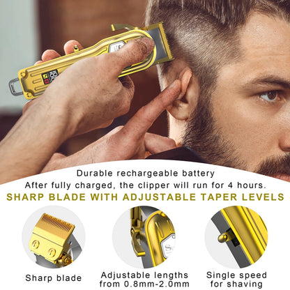 Surker  Gold Trimmer for Men Hair Clipper Razor  K7S