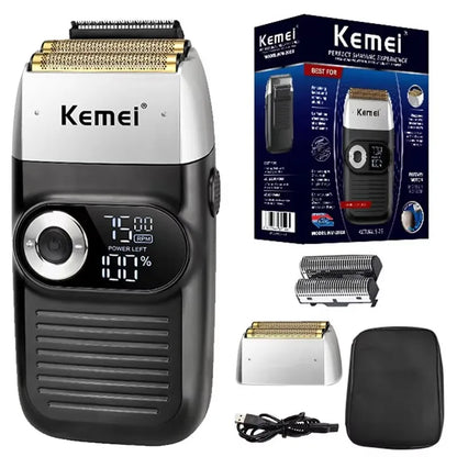 Kemei Rechargeable Cordless Shaver for Men KM-2026