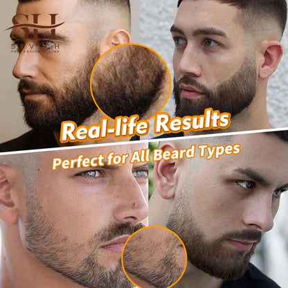 Waterproof Beard Pen Filler Men Moustache Coloring Pen Beard