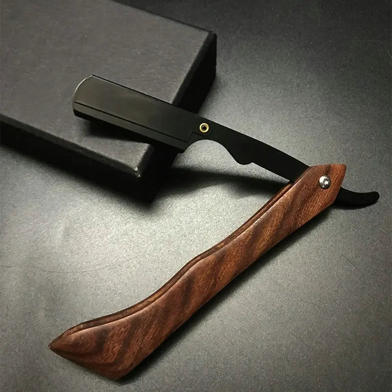 Wooden trimmer manual shaver professional straight edge