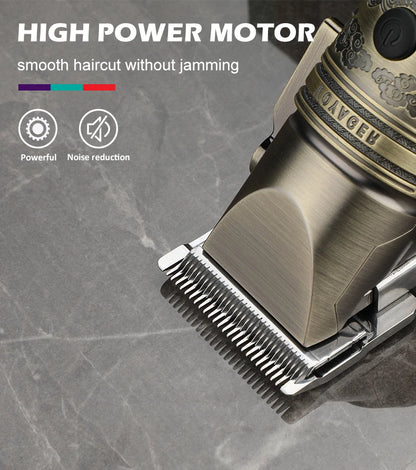 VGR Hair Clipper Professional Hair Trimmer LED Display V-697