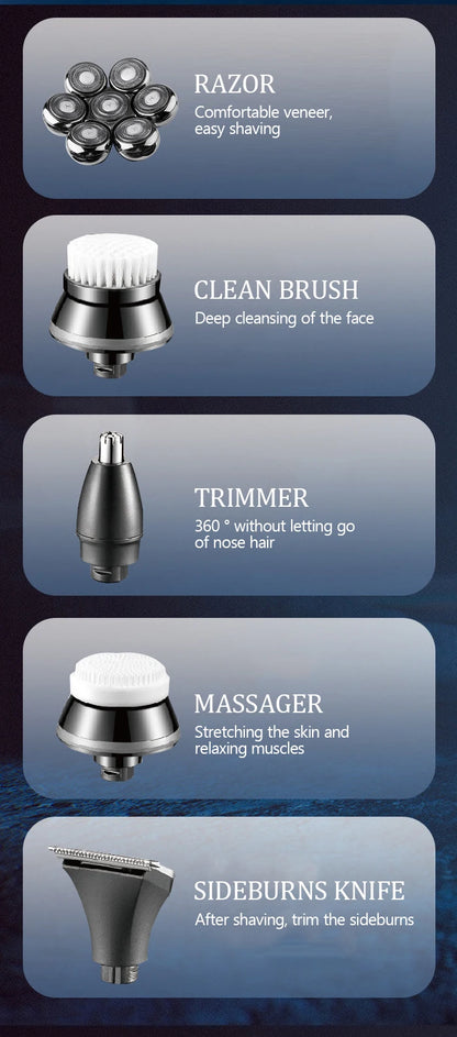 Kemei Head Electric Shavers For Bald Men Waterproof km-780