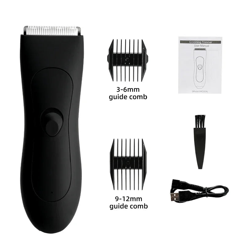 Mens Body Hair Trimmer and Women Lady Shaver Hair Removal Bikini Trimmer