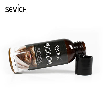 Sevich Men's Beard Growth Oil Care Products Beard Dyeing Cream Kit