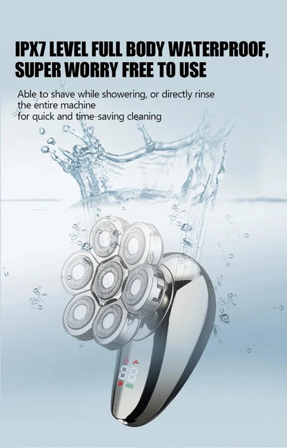 5 In 1 Electric Shaver For Men Bald Head Hair Clipper Razor