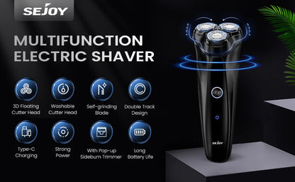 Portable Clean Razor Men USB Electric shaver Powerful Beard Razor