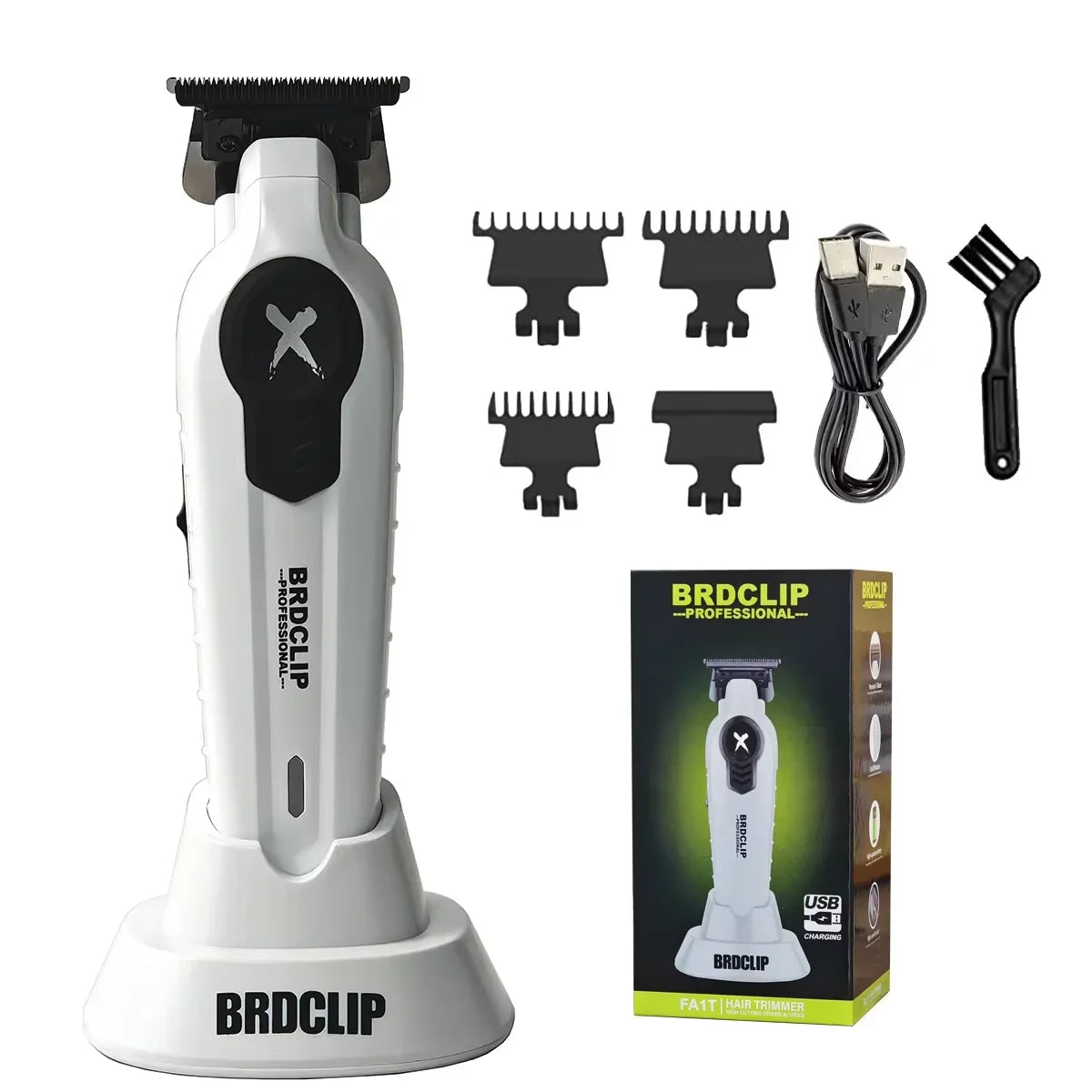 New BRDCLIP FA1T Green Professional Hair Trimmer