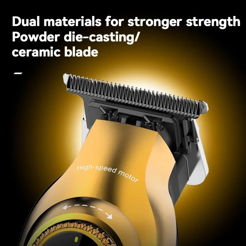 Kemei Rechargeable Barber Hair Clippers Electric Cordless KM-1677