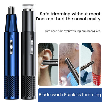 Electric Nose Hair Clipper Rechargeable Multi-kinetic Shaving