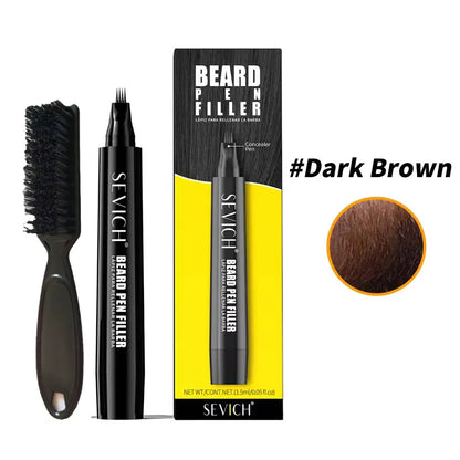 Beard Filling Pen Kit for Men 4-Tip Beard Repair Filler Pencil