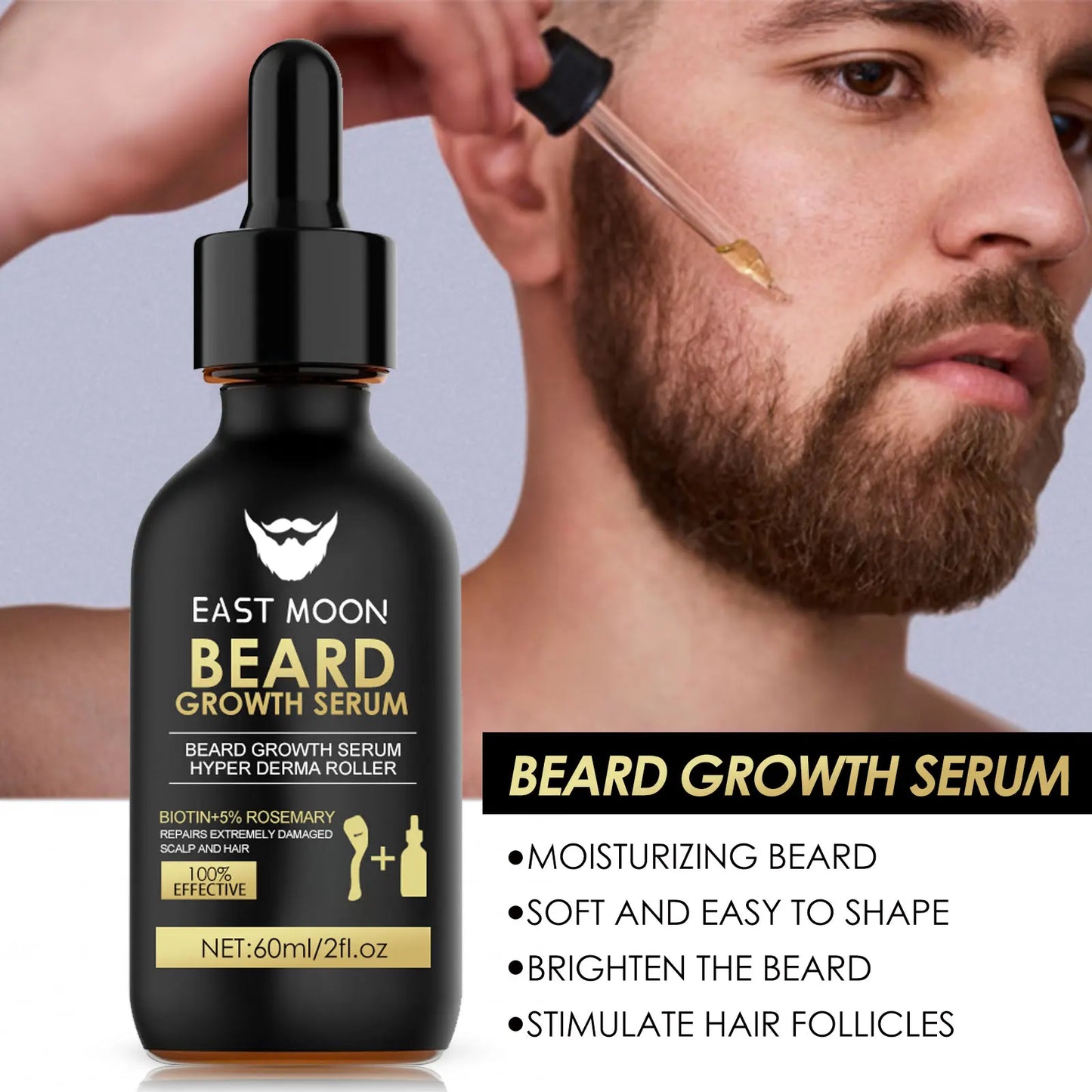 Beard Care Essence Set Men's Beard Care
